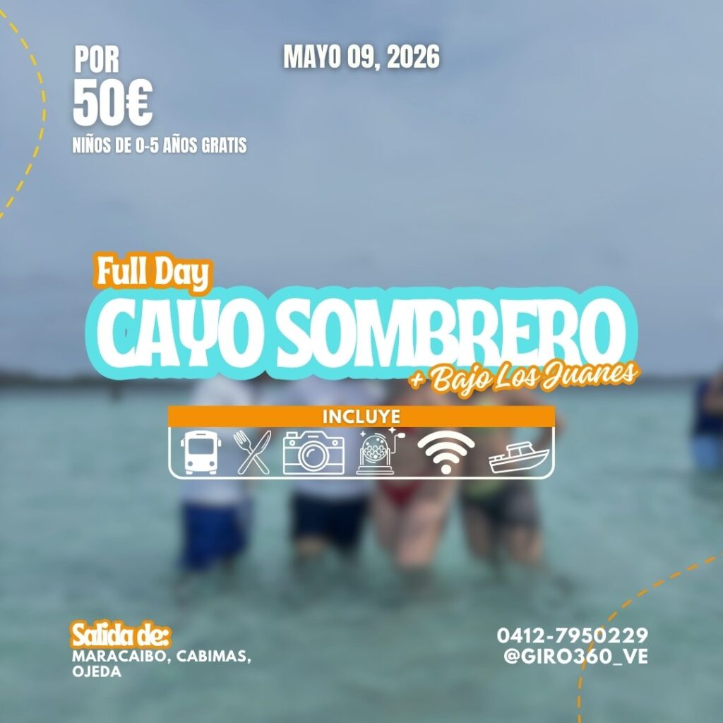 Cayo Sombreo + Bajo los Juanes @Giro360_ve